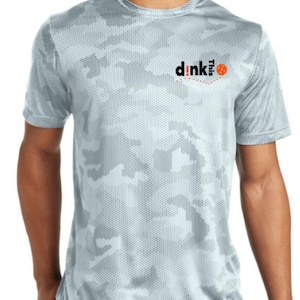 Men&#39;s Camo Performance Pickleball Shirt