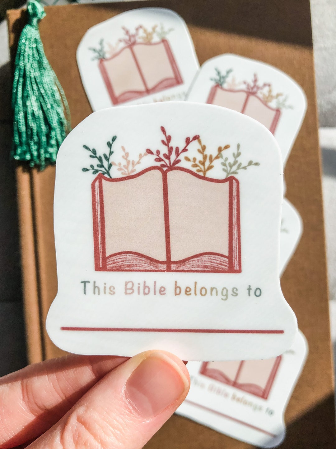 This Bible Belongs to Label/ Bible Label/ Labels for Church/ Sunday School Labels/ Gifts for Her