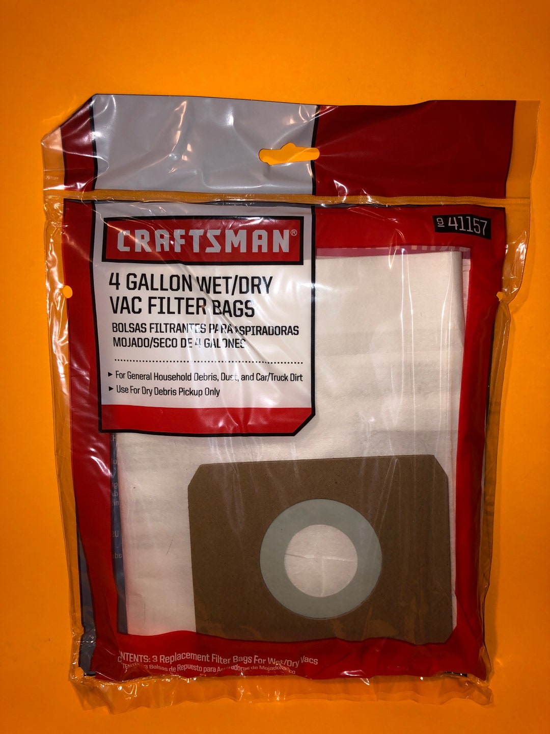 4 Gallon Craftsman Wet/dry Vacuum Bags 41157 Etsy