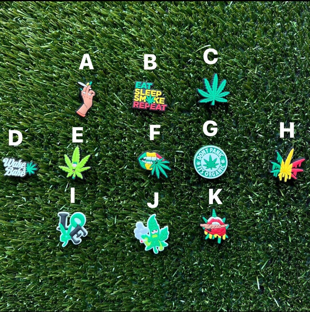 Weed Croc Charms Jibbitz for Crocs Pot Shoe Charms Croc Etsy