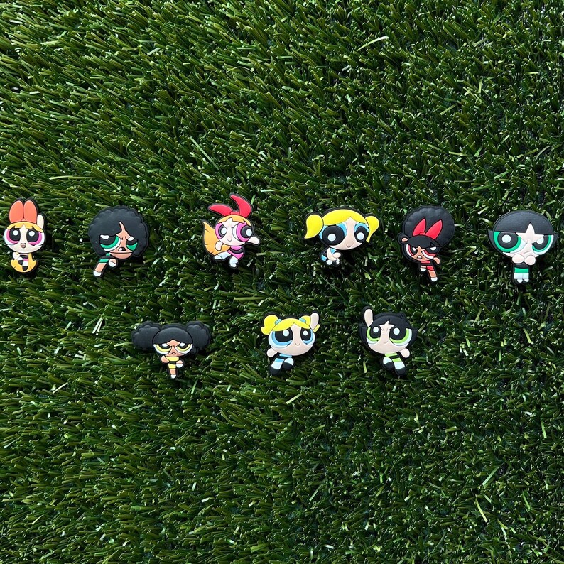 Powerpuff Girls Croc Charms Jibbitz for Crocs Shoe Charms Etsy