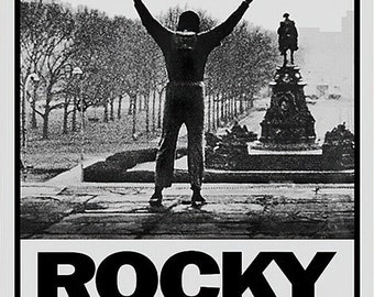 Rocky - Movie Poster (Regular) (Sylvester Stallone - VIctory Pose) (24" X 36"