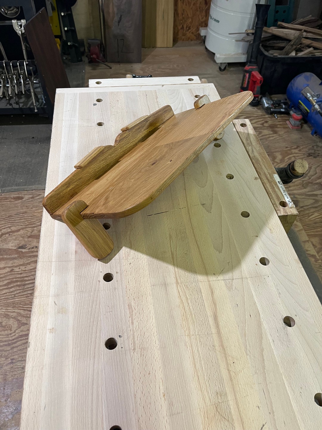 Hand Made Wood Cook Book Stand/ Book Reader Stand/book Tray/book Holder