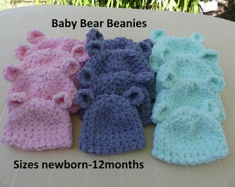 Baby Bear Beanies