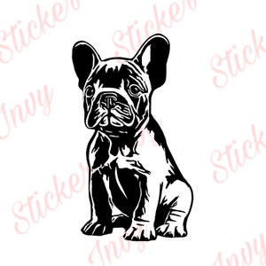 Bulldog Francês SVG, Cachorro SVG, Frenchie SVG
