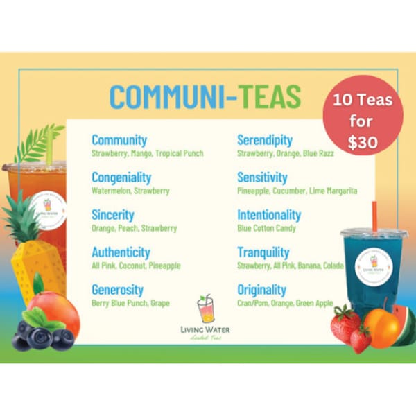 10 for 30! Deliciously Sweet Loaded Tea Packs