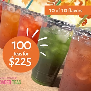 10 Packs of 10 Flavors - 100 Total + FREE SHIPPING