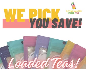 Grab Bag of 5 Random 40oz Loaded Tea Mixes