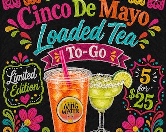 LIMITED EDITION Cinco De Mayo Menu! 5pk
