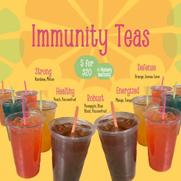 Immunity Teas 6 for 20