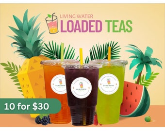 FREE SHIPPING, Loaded Tea 10 pack