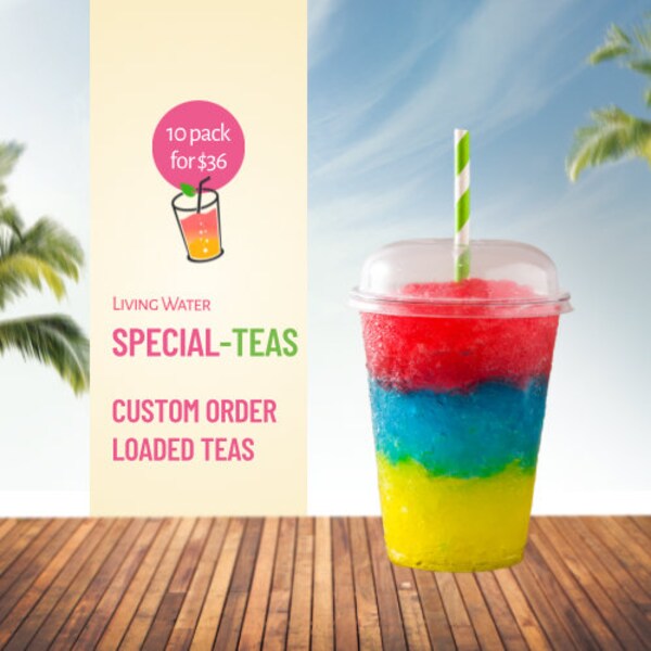 Loaded Tea to Go Packs - Etsy