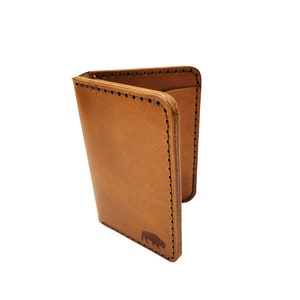 handmade genuine leather card holder