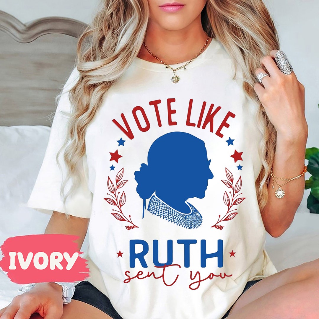 Ruth Bader Ginsburg PNG, Vote Like Ruth Sent You Png, Vote Png ...