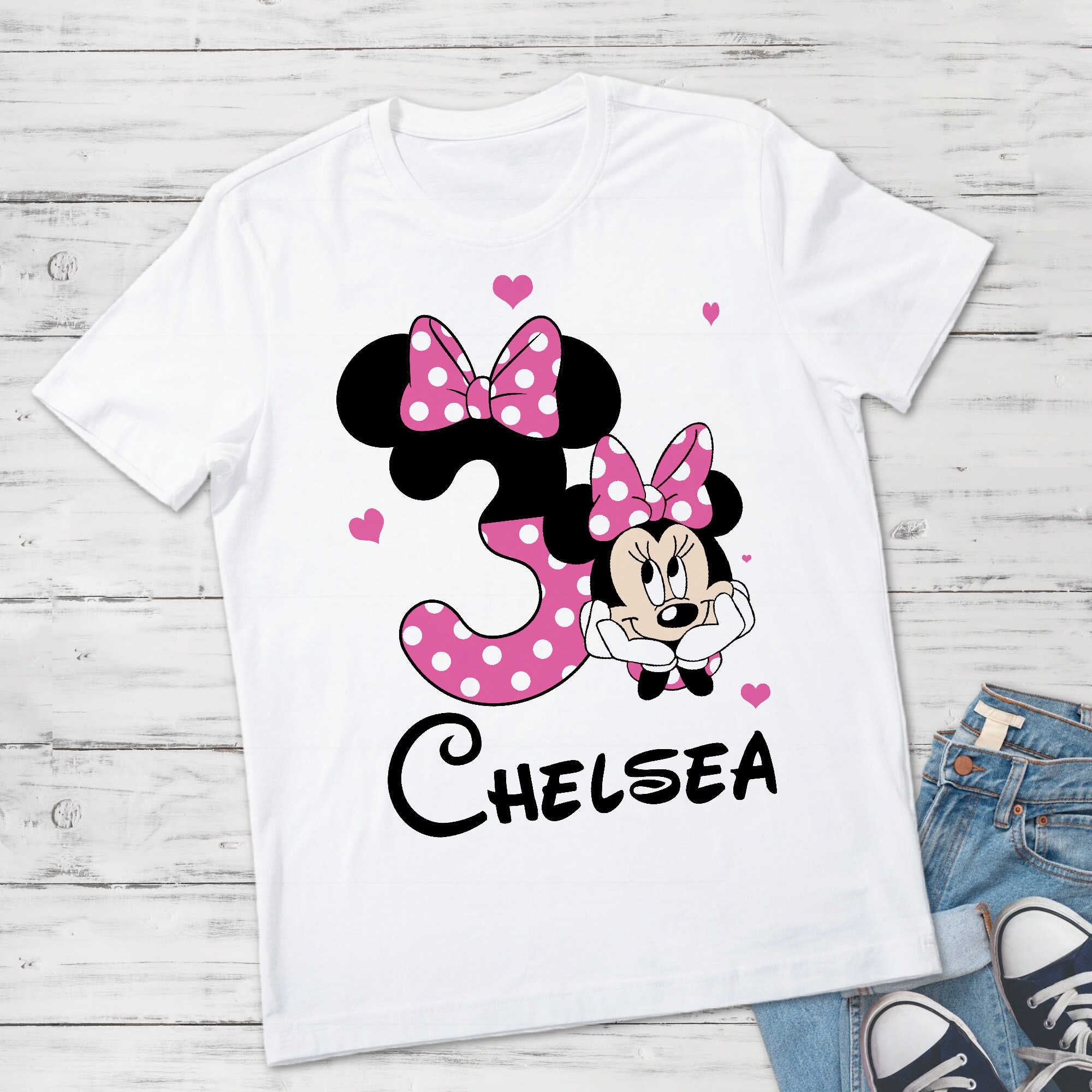 Playeras personalizadas online minnie mouse