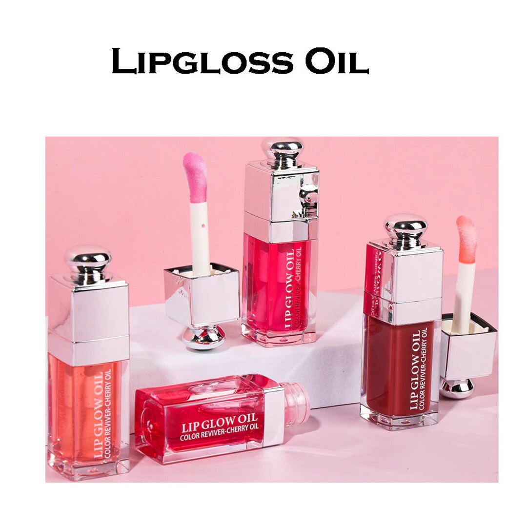 Cherry Glow Lipgloss Oil, Lipgloss Oil Plumper, Best Lipgloss, Shining