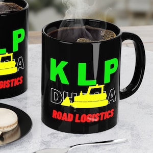 KLP Bulldozer Tasse, Indische Kaffeetasse, Desi Tasse, Indisch Lustige Kunst, Freund Geschenk, Indisch Geschenk, Männliches Geschenk