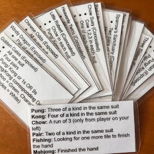 SET 3: Erweiterung Mahjong-Handkarten PDF