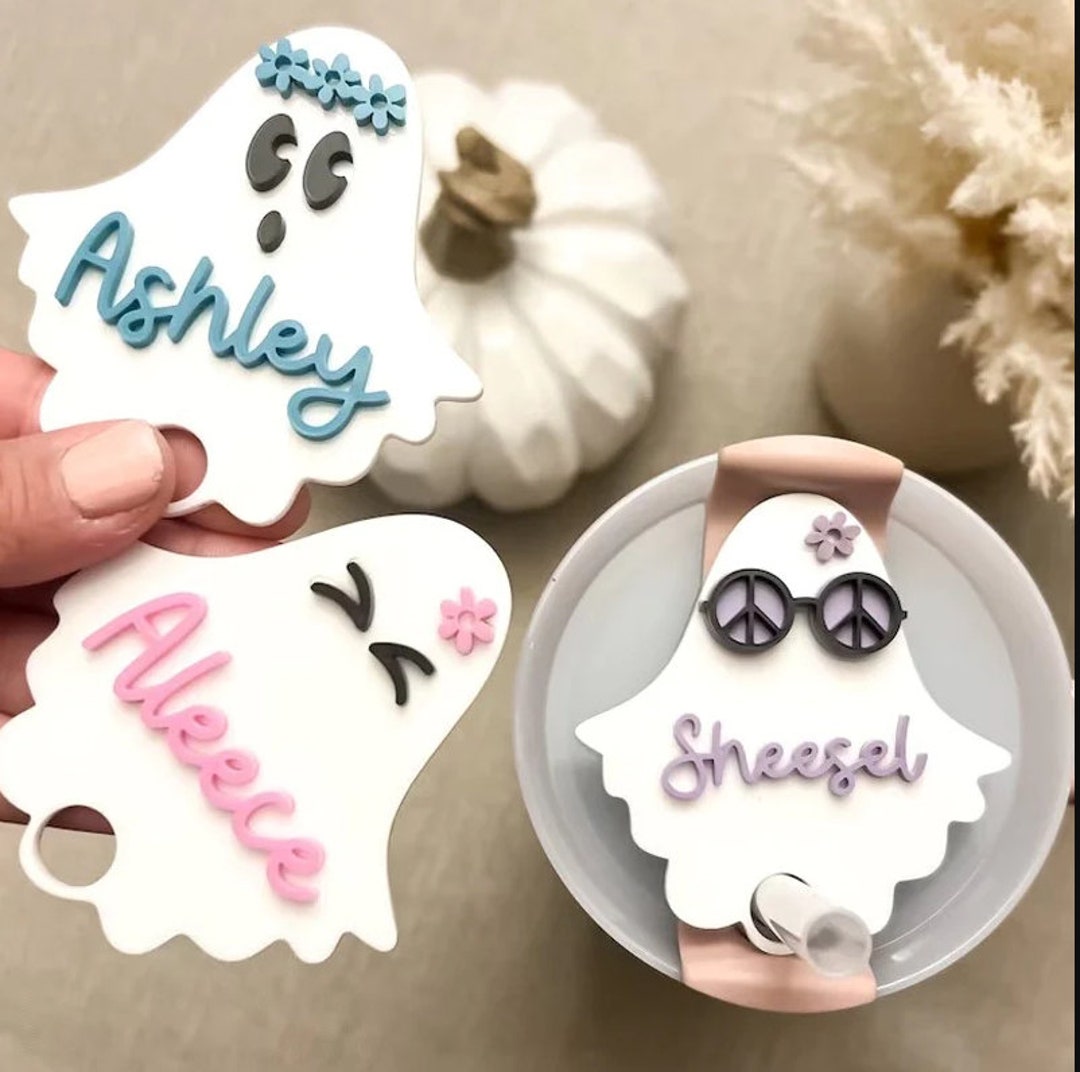 Custom Halloween Stanley Cup Tags for Tumbler Stanley Topper Etsy