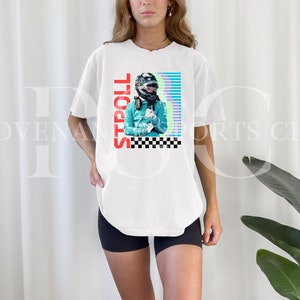 Lance Stroll T-shirt Comfort Colors Formula 1 Aston Martin Lance Stroll Race Shirt F1 Gift