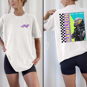 Lewis Hamilton T-shirt Comfort Colors Formula 1 Mercedes Lewis Hamilton Still We Rise F1 Gift