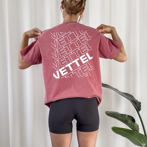 Sebastian Vettel T-shirt Comfort Colors Formula 1 Sebastian Vettel Shirt F1 Gift
