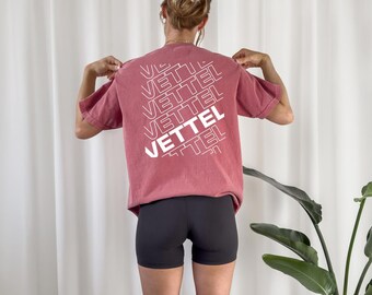 Sebastian Vettel T-shirt Comfort Colors Formula 1 Sebastian Vettel Shirt F1 Gift