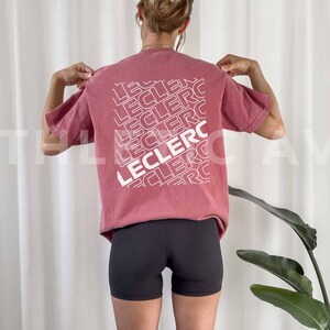 Charles Leclerc T-Shirt Formula 1 Ferrari Leclerc Shirt F1