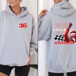 Charles Leclerc Sweatshirt Formula 1 Ferrari Charles Leclerc Hoodie F1 Sweatshirt Formula One Leclerc