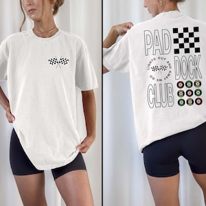Paddock Club Formula 1 T-shirt Comfort Colors Lights Out and Away We Go Shirt F1 Gift