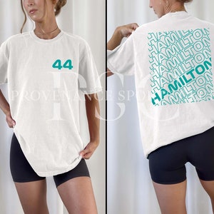 Lewis Hamilton T-shirt Comfort Colors Formula 1 Mercedes Lewis Hamilton Shirt F1