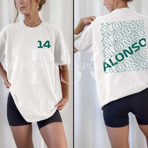 Fernando Alonso T-shirt Comfort Colors Formula 1 Aston Martin Fernando Alonso Shirt F1