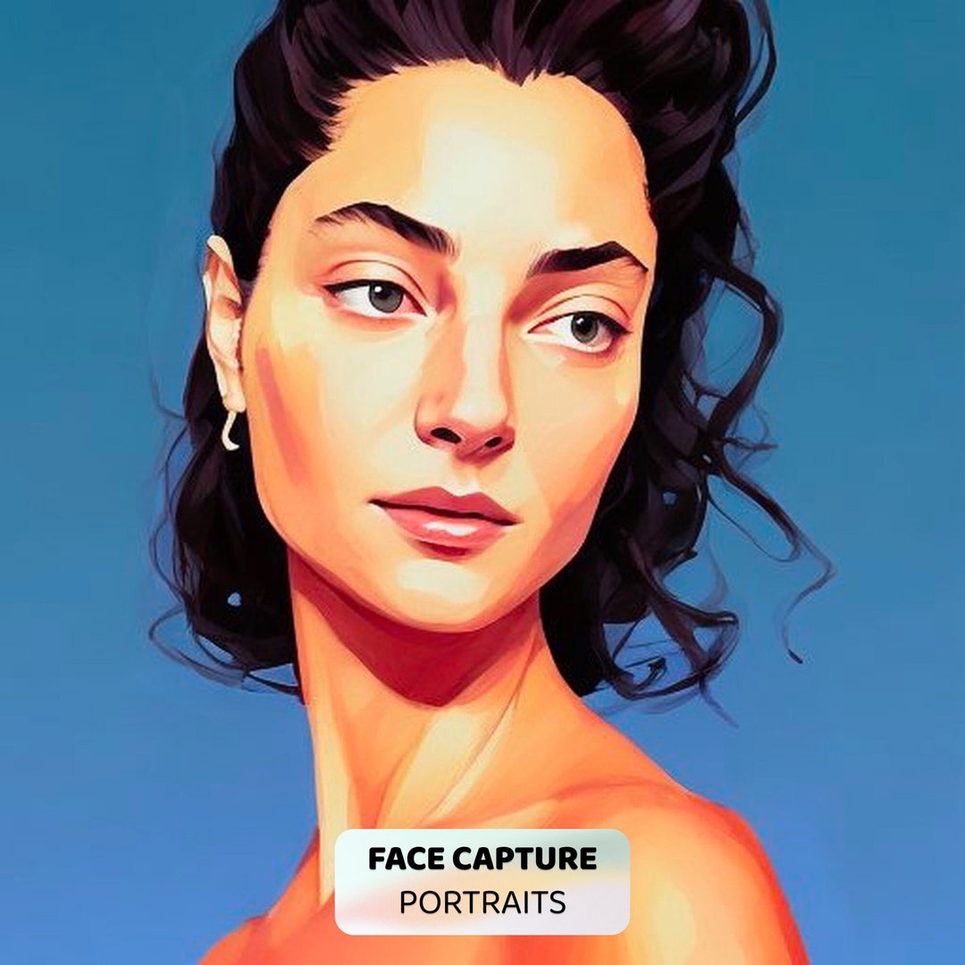 100 Custom Digital Portraits Custom Digital Illustration Etsy