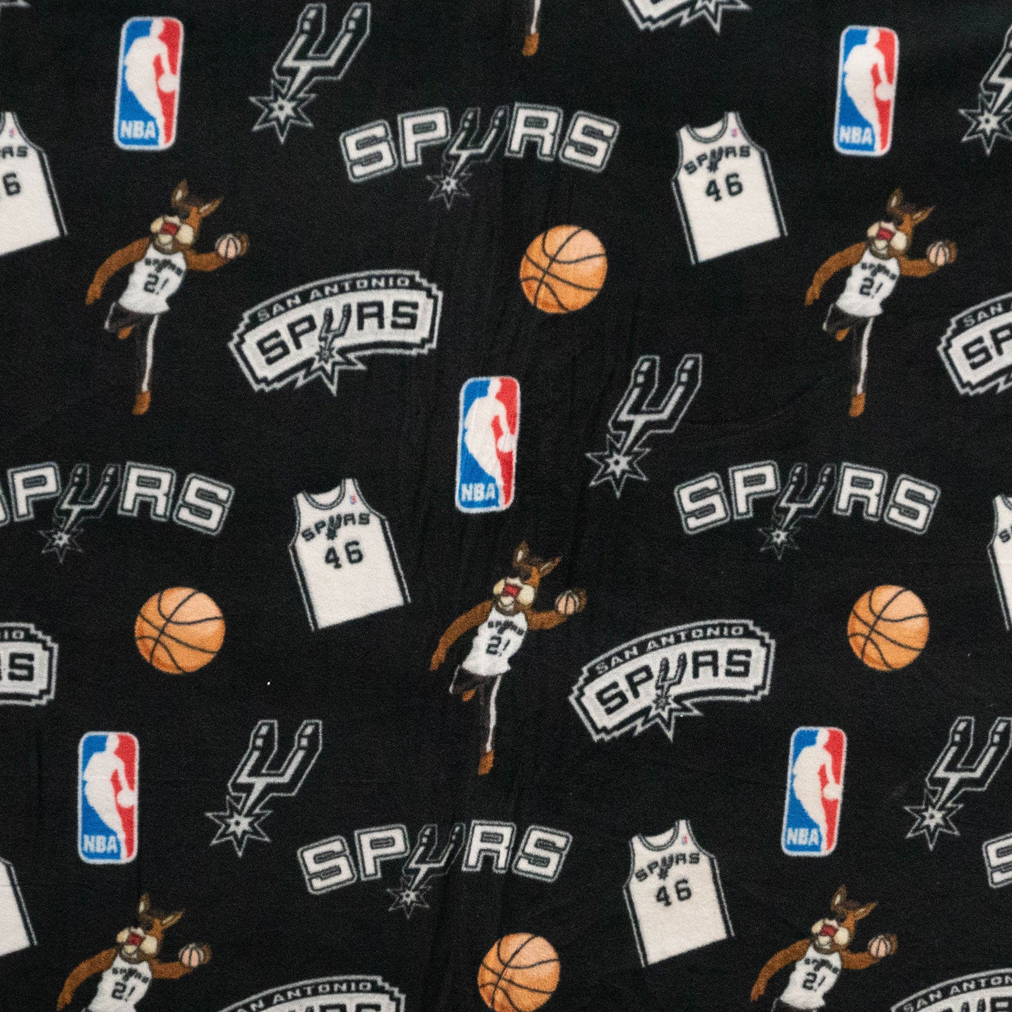 San Antonio Spurs Dog Jersey - Officially Licensed NBA Pet Clothes at