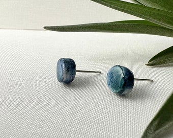 Ceramic Stud Earrings|Handmade Earrings|Hecho en Mexico|Hecho a Mano|Hecho en San Luis Potosi|Hand Painted Earrings|Minimalist Studs