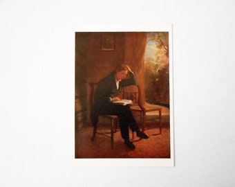 Vintage John Keats Postcard: National Portrait Gallery, UK  | VivaLibrisBooks