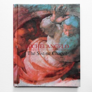 Michelangelo: The Sistine Chapel ⊙ Small Pocket Art Book Illustrated Hardcover Wings Books 1992 Michelangelo Book Gift | VivaLibrisBooksLove