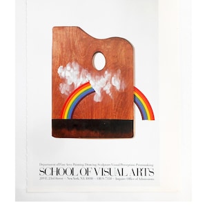 Rare Vintage Poster by Milton GLASER School Of Visual Arts Palette Book Page Print Milton Glaser Poster Book 1977 Frameable VivaLibrisBooks