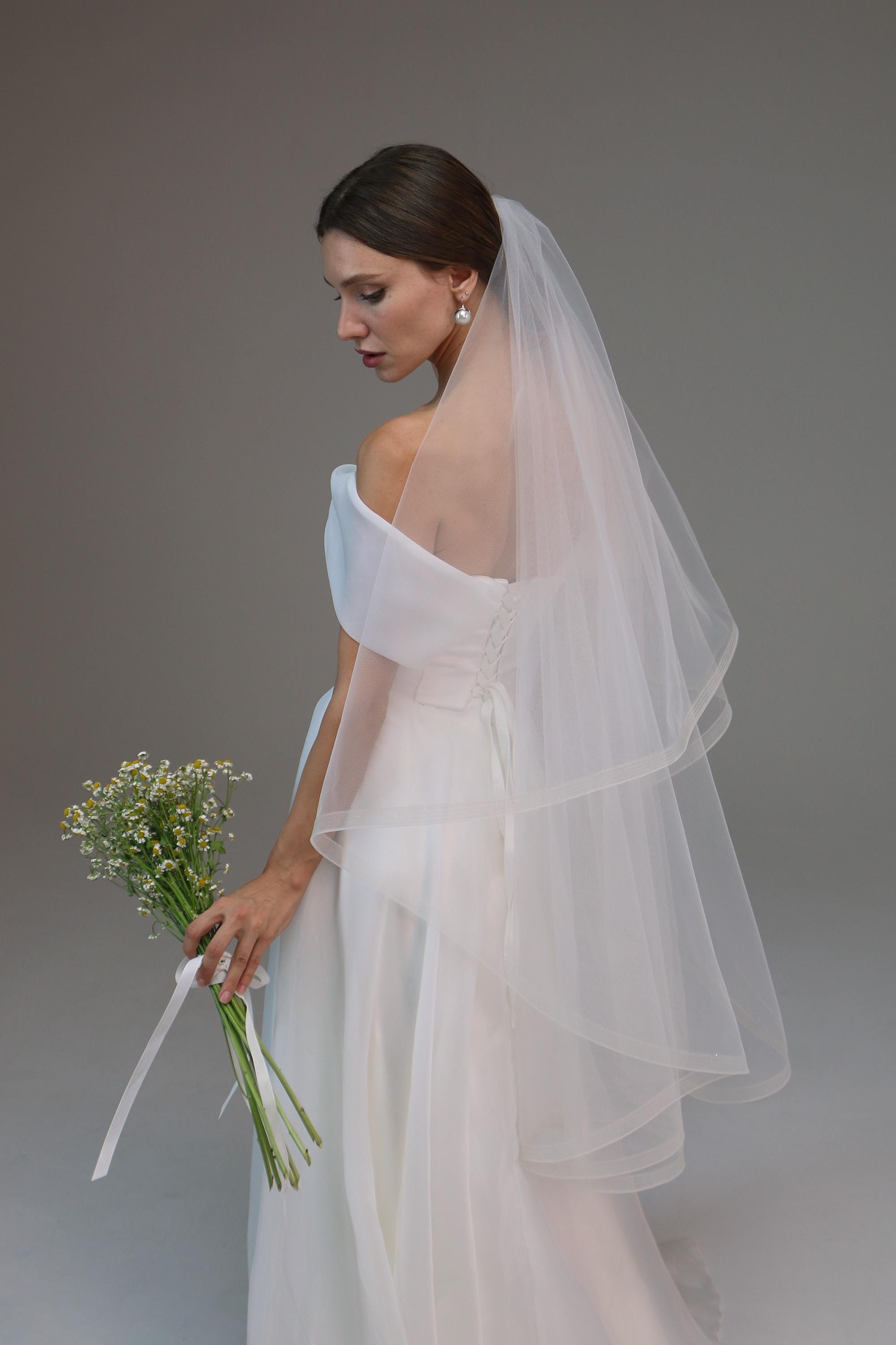 40 Inch Veil - Etsy