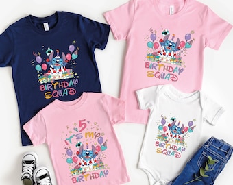 It's My Birthday Shirt, Stitch Birthday Shirt, Stitch Shirt, Disney Birthday Shirt, Stitch Birthday Shirt, Birthday Squad , Birthday Gift