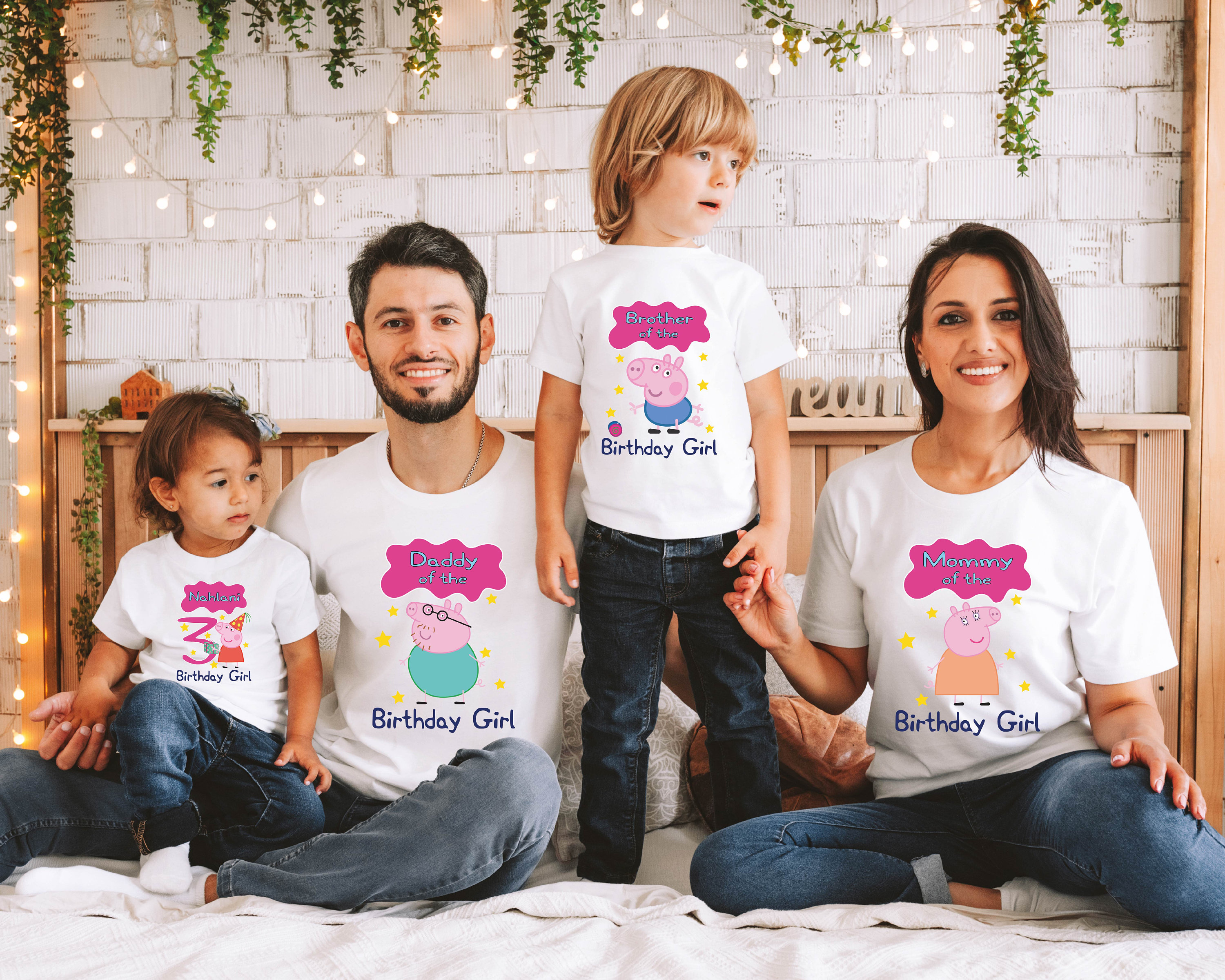 Camisetas personalizadas de peppa pig new arrivals