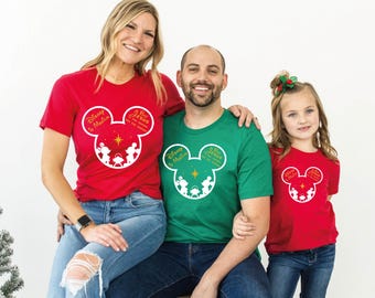 Disney is Magical But Jesus Is The Reason For The Season Shirt, Christmas Family matching shirt, Xmas Vacation Shirts, Christian Shirt