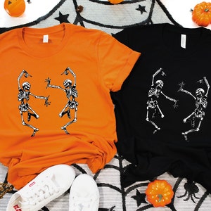 Tanzende Skelette, Tanzendes Skelett, Halloween Shirt, Skeleton Shirt, Skeleton Dancing Tshirt
