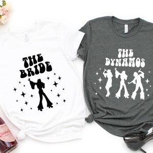 The Bride, Dancing Queen, The Dynamos, Mamma Mia, Mamma Mia Bachelorette, Mamma Mia Bach Party Shirts, Nashville, Bridal Party, Bride Shirt