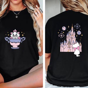 Camiseta Disney The Aristocats Marie Cat Mad Tea Cup Party, Camiseta Disney The Aristocats, Camiseta Disney Marie Cat, Camiseta Magic Kingdom Family