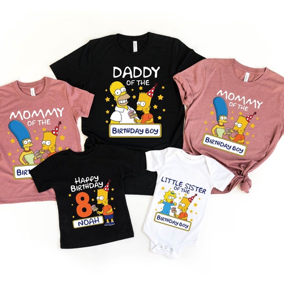 Camisetas personalizadas de los simpsons new arrivals