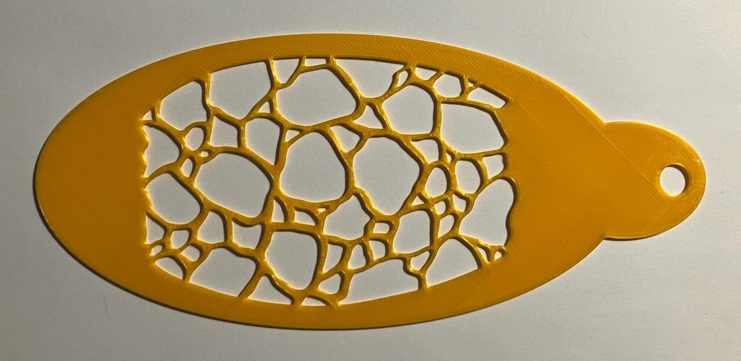 DIGITAL DOWNLOAD ~ 3D Printer Stencil ~ Ripples - Etsy