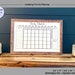 Family Calendar Printable, Monthly Family Schedule, Family Planning ...