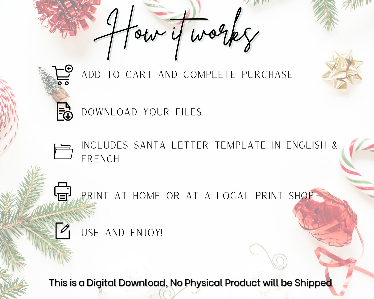 Christmas Countdown Calendar of Fun Family Activities, Printable Family ...