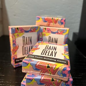 4 Regenkarten Decks